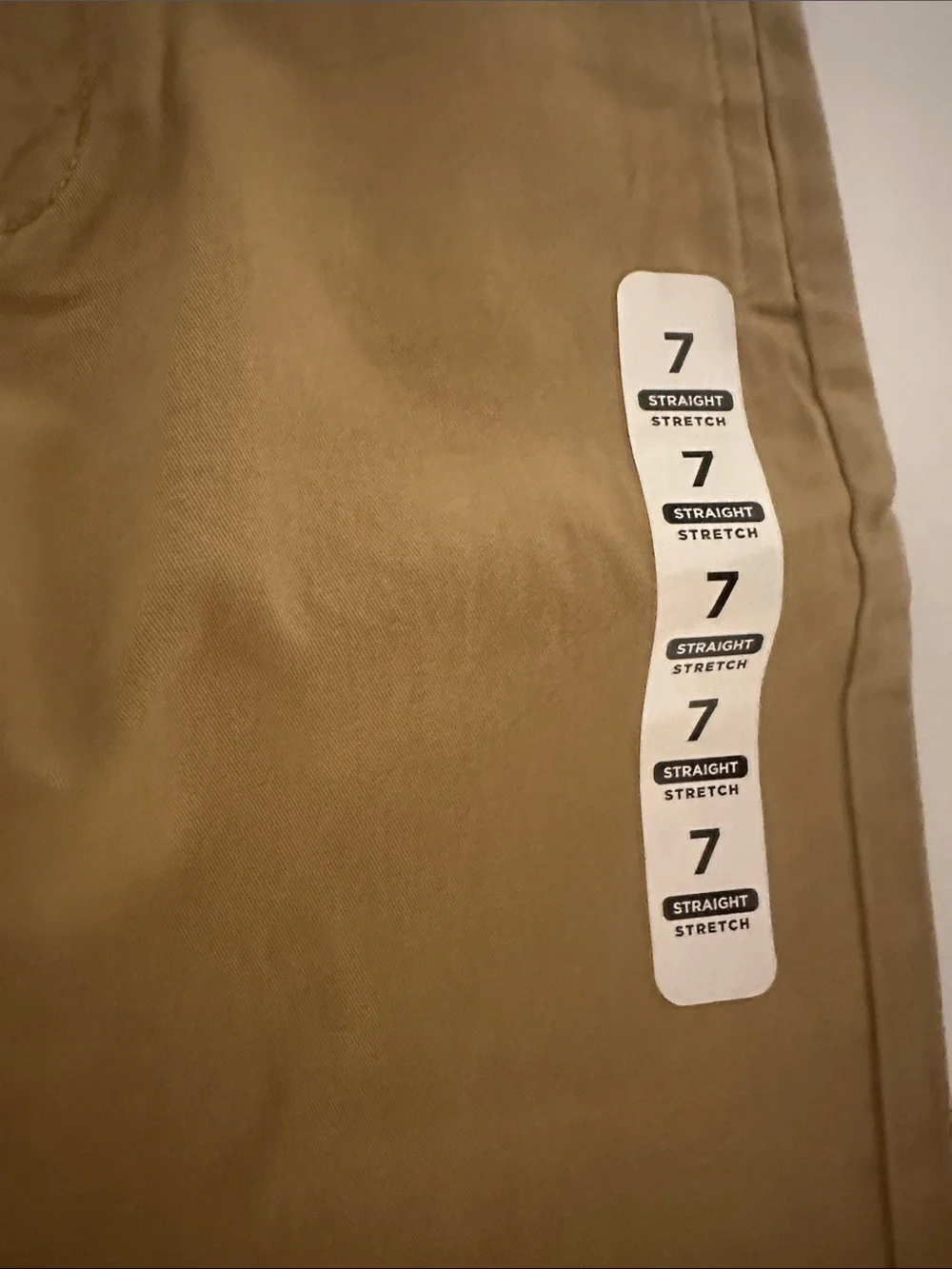 The Children's Place Boys' Khaki/ NavyStraight-Leg Pants - Tan 4 pairs